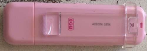 Transcend Pink 8GB USB Mp3 Player With Mic Line In and Radio Function