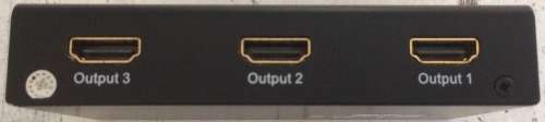 HDMI Splitter 1 Input X 4 HDMI Splitter With Power Adapter Like new!