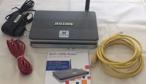 Billion W40 ADSL Modem Wireless Router Combo Bargain