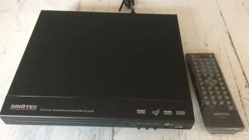 Sinotec DVD MP3 Player With Remote Model DVD-8150