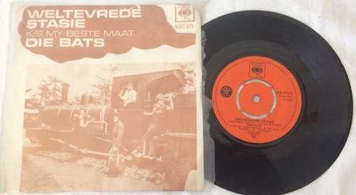 Weltevrede Stasie en My beste Maat Die Bats Seven Single Plaat