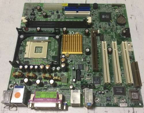 Intel Socket 478 Motherboard Plus P4 2,8GHZ Processor and AGP Graphic Card Bargain!