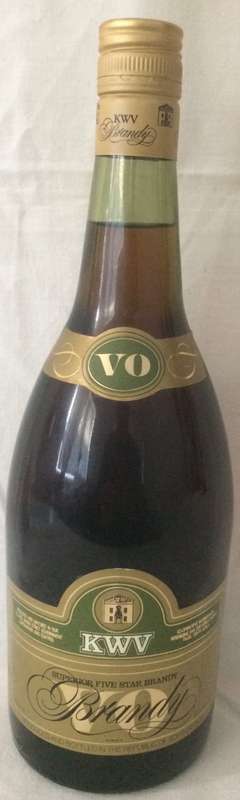 KWV Superior Five Star VO Brandy Vintage Collection