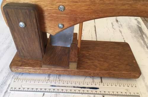 Wooden Biltong Cutter