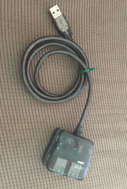 4 Port USB Hub With Cable Extension