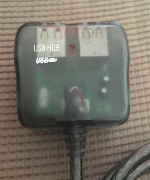 4 Port USB Hub With Cable Extension