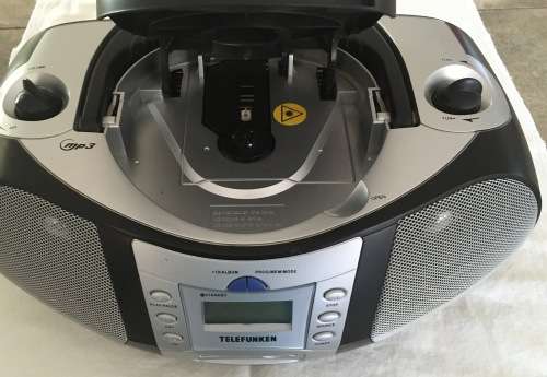 Telefunken P5  Portable Radio Cd And MP3 Player