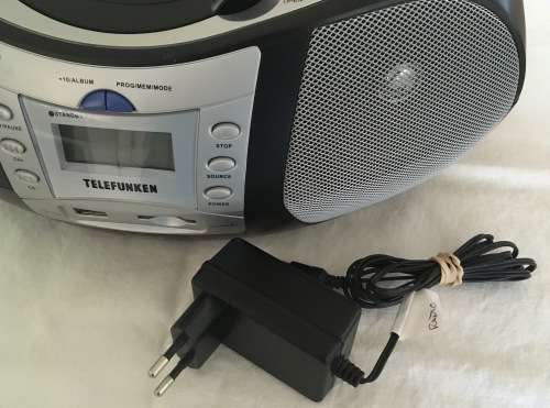 Telefunken P5  Portable Radio Cd And MP3 Player