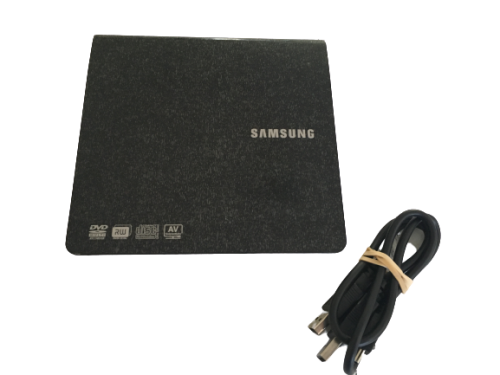 Samsung Slim Portable External DVD Writer Including USB Cable (Model SE-208AB/TSBS)