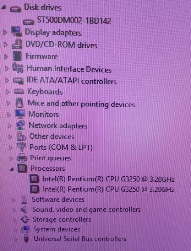 Asus H81M-C Motherboard BundlePentium G3250 3.20GHZ CPU 4GB Ram 500Gb Hard Drive Win 10 Preactivated