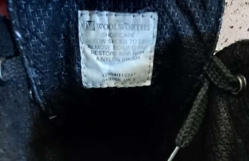 Woolworths Ladies Black  Suede Boots