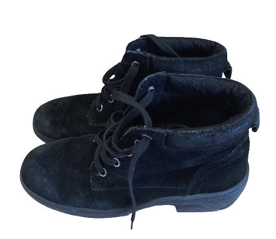 Woolworths Ladies Black  Suede Boots