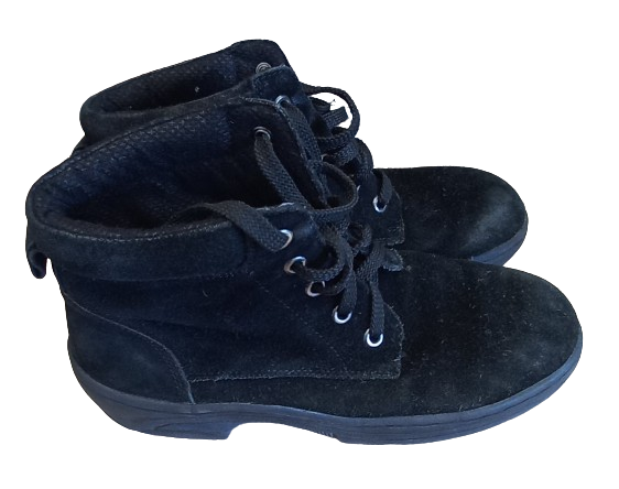 Woolworths Ladies Black  Suede Boots