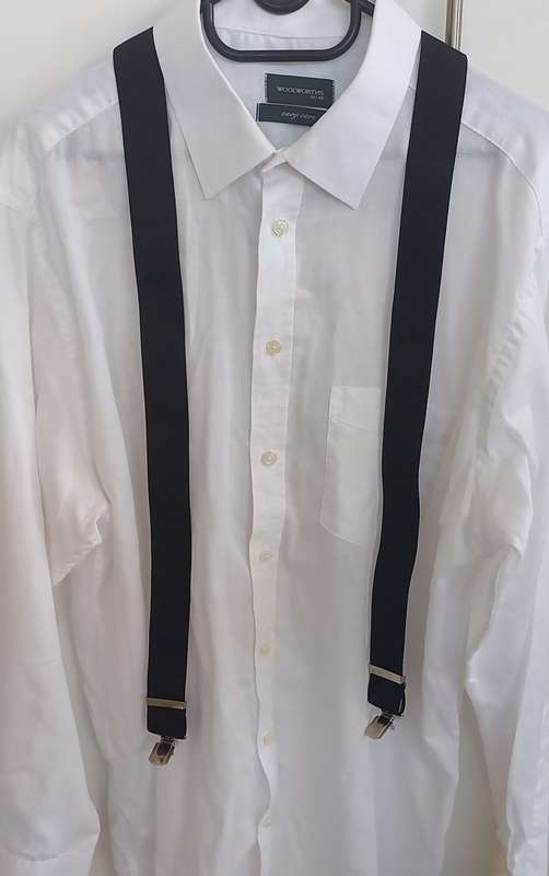 Set Of 3 Men`s Suspenders