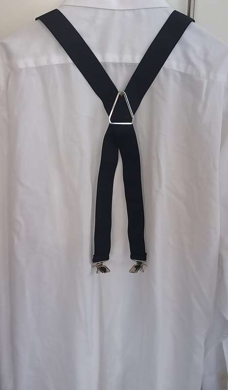 Set Of 3 Men`s Suspenders