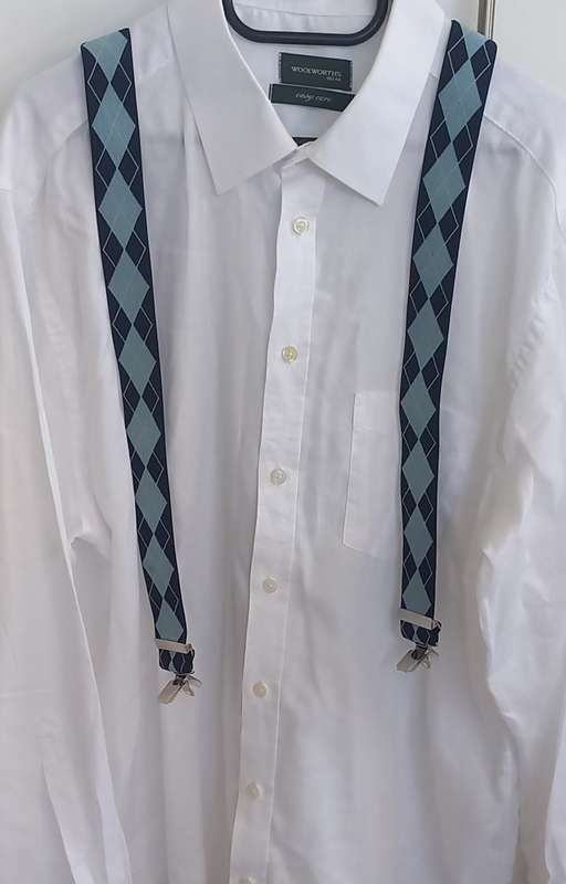 Set Of 3 Men`s Suspenders