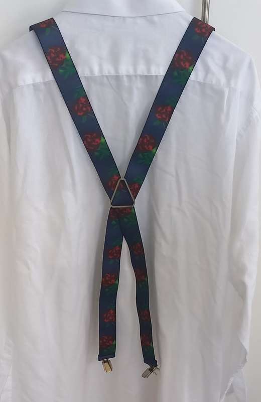 Set Of 3 Men`s Suspenders