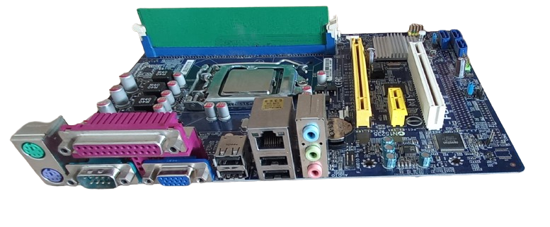 Foxconn Desktop Motherboard Bundle (includes cpu, ram & backplate)