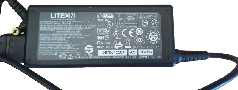 Liteon  Laptop Charger 19V 3.42A
