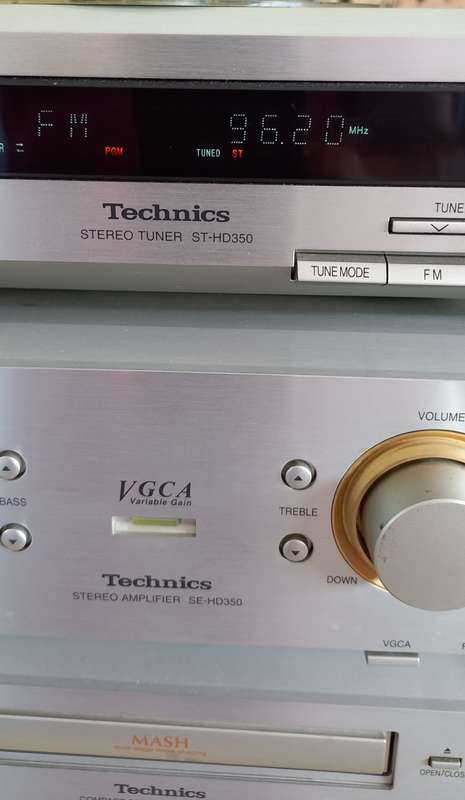 Technics SL-HD350 Hi Fi  Stackable System