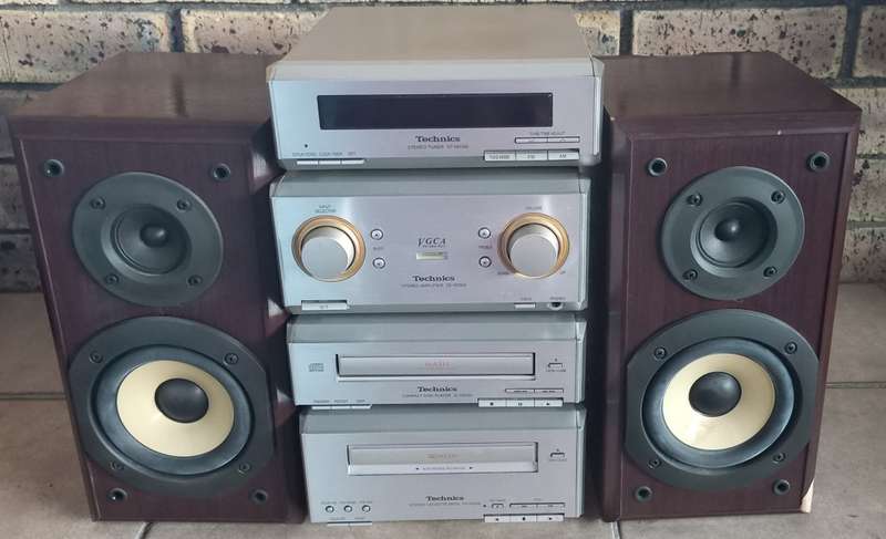 Technics SL-HD350 Hi Fi  Stackable System