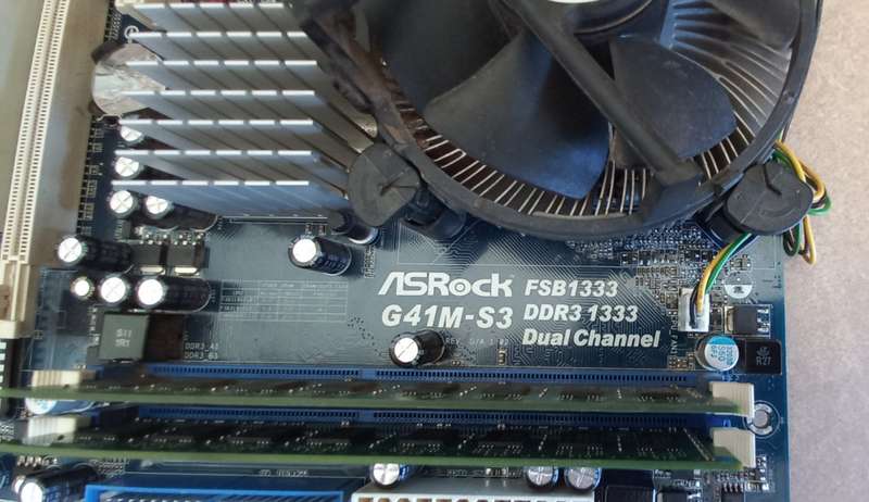 Asrock G41M-S3 DDR3 Motherboard Bundle | 8GB DDR3 Ram | Intel Celeron 1.8GHZ Processor
