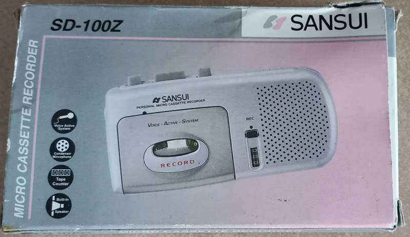 Sansui SD-100Z Personal Micro Cassette Recorder