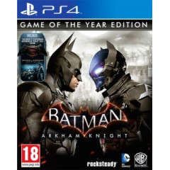 BATMAN ARKHAM KNIGHT GAME OF THE YEAR EDITION PS4