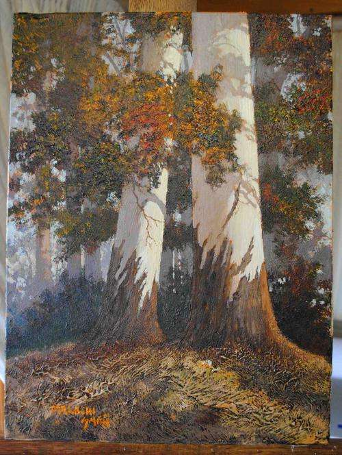 MALACHI SMITH ORIGINAL PAINTING 'BLUEGUMS' !!!!R6000!!!!