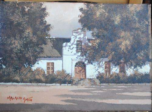 MALACHI SMITH ORIGINAL PAINTING 'LABORIE' !!!!R5320!!!!