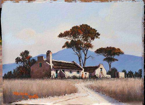 MALACHI SMITH ORIGINAL PAINTING 'STILBAAI'!!!!