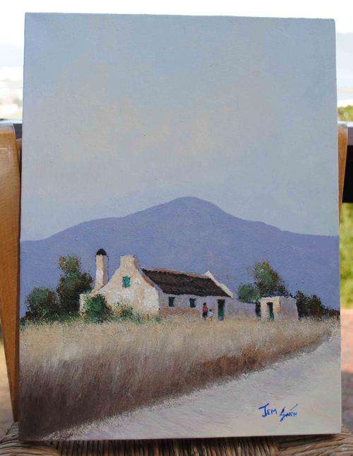 JAMIMA SMITH ORIGINAL PAINTING 'STILBAAI' !!!!R1800!!!!