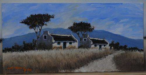 MATTHEW SMITH ORIGINAL PAINTING 'OLD HOUSE'