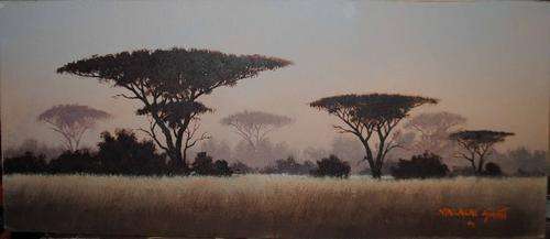 MALACHI SMITH ORIGINAL PAINTING 'SUNSET' !!!WORTH R11000!!!