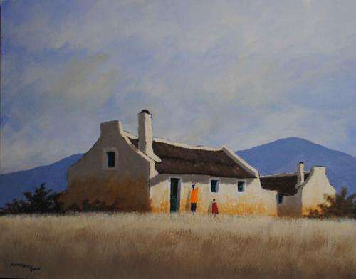 MATTHEW SMITH ORIGINAL PAINTING 'OLD HOUSE' !!!R1750!!! (76 x 61cm)