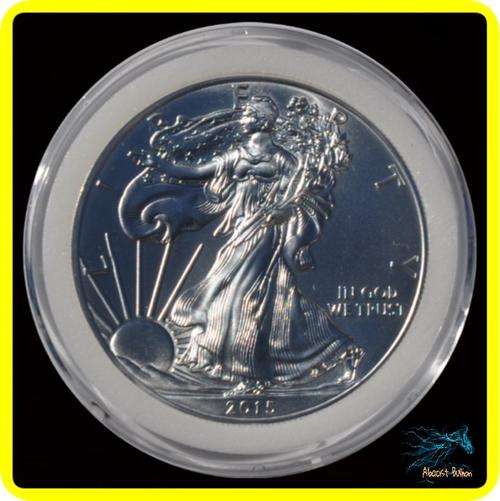 2015 - American Silver Eagle Dollars in Air-Tite Capsules   !!! 20 available !!!
