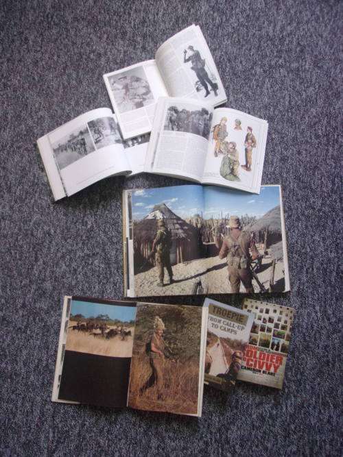 Lot of 7 SADF -related books. All in good condition.