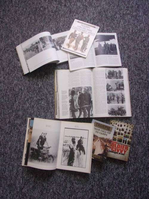 Lot of 7 SADF -related books. All in good condition.