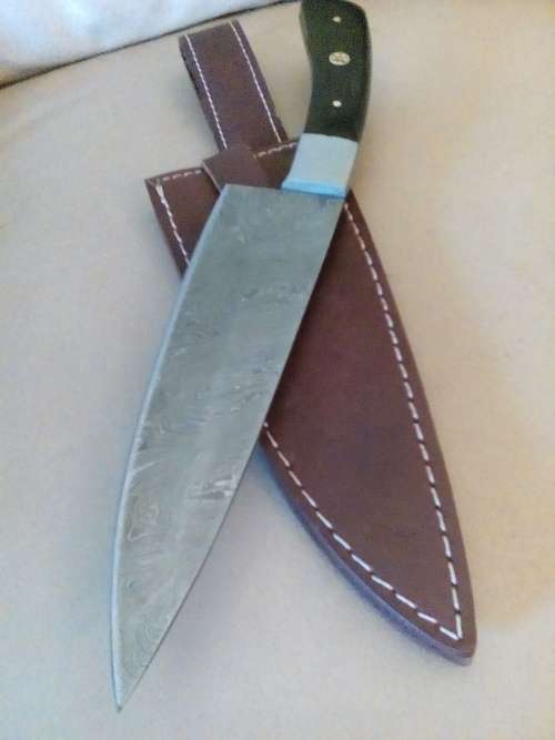Handmade Damascus Steel Chef's Knife