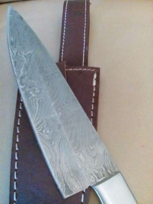 Handmade Damascus Steel Chef's Knife