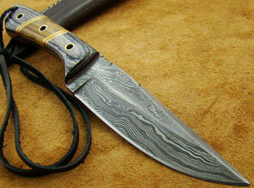 Hand Made Damascus Steel Knife