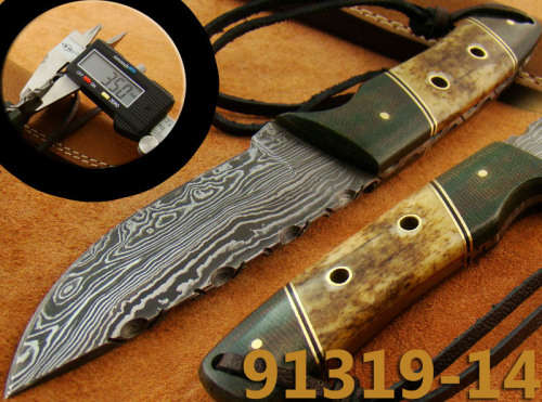 Hand Made Damascus Steel Knife