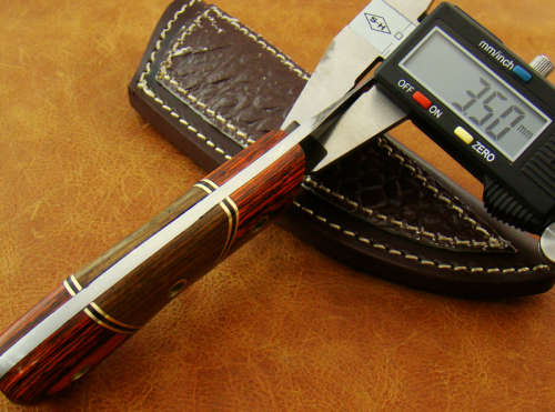 Hand Made Damascus Steel Skinning Knife