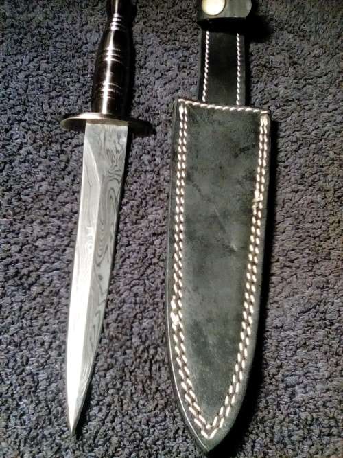 Fairburn Sykes Dagger-Hand Made Damascus Steel