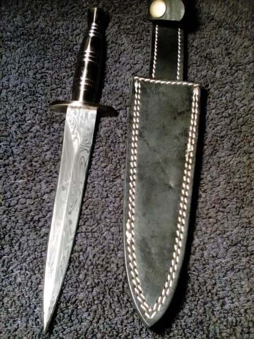 Fairburn Sykes Dagger-Hand Made Damascus Steel