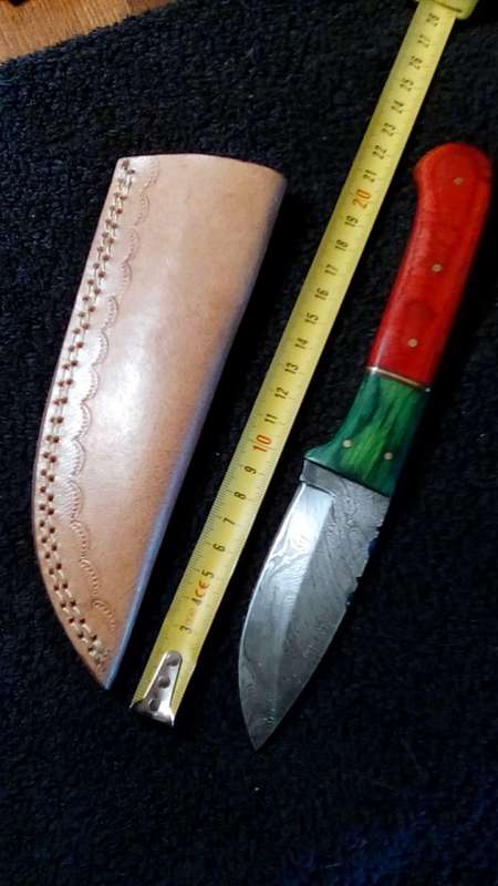 Hand Made Damascus Steel Knife