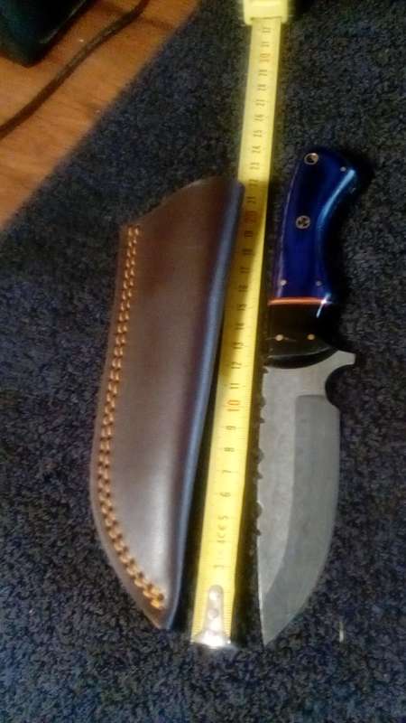 Hand Made Damascus Steel Knife-PLEASE READ DESCRIPTION