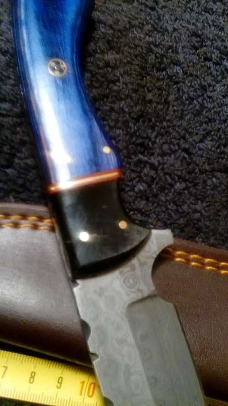 Hand Made Damascus Steel Knife-PLEASE READ DESCRIPTION