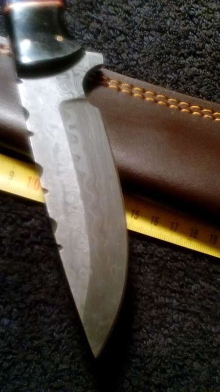 Hand Made Damascus Steel Knife-PLEASE READ DESCRIPTION