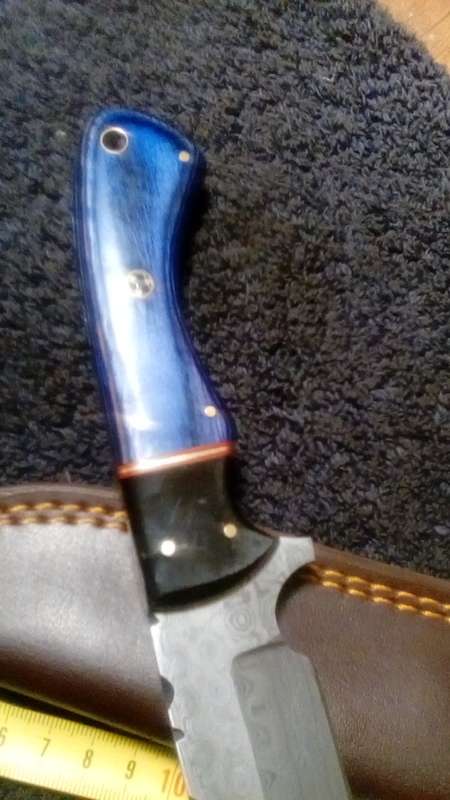 Hand Made Damascus Steel Knife-PLEASE READ DESCRIPTION